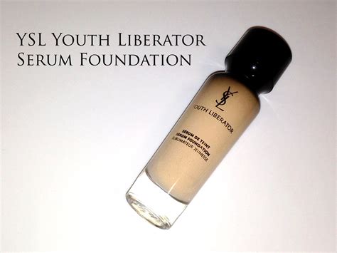 ysl youth liberator serum foundation discontinued|ysl youth serum foundation.